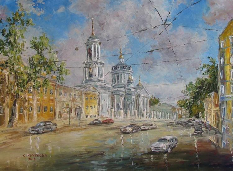 Картина "Церковь Святого Мартина Исповедника" Светлана Круглова