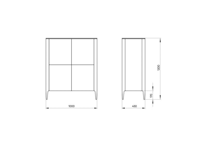 Шкаф Ellipsefurniture Type (серо-бежевый) TY010205320101 фото 5