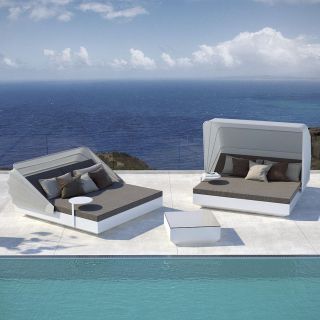 Кровать Vela c 2 наклонными спинками и складным навесом Vondom BD-2607453