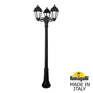 Садовый светильник-столб FUMAGALLI SABA черный, бежевый K22.156.S30.AYF1R