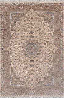 Иранский ковер из шёлка и модала Carpet «MASTERPIECE QUM» 014-24-21-DCREAM 200 x 300 см