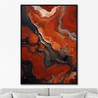 Репродукция картины ArtNoMore на холсте Stone color palettes and shapes, No 1, 2024г.