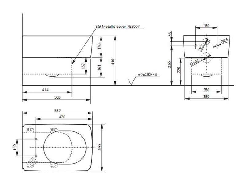 Унитаз подвесной Toto SG CW512YR