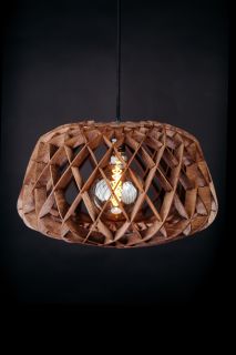 Подвесной деревянный светильник Woodshire Нэст 2440pl