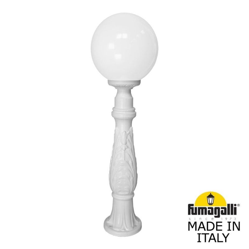 Светильник-столбик газонный FUMAGALLI GLOBE 300 белый, бежевый G30.162.000.WYF1R фото 1