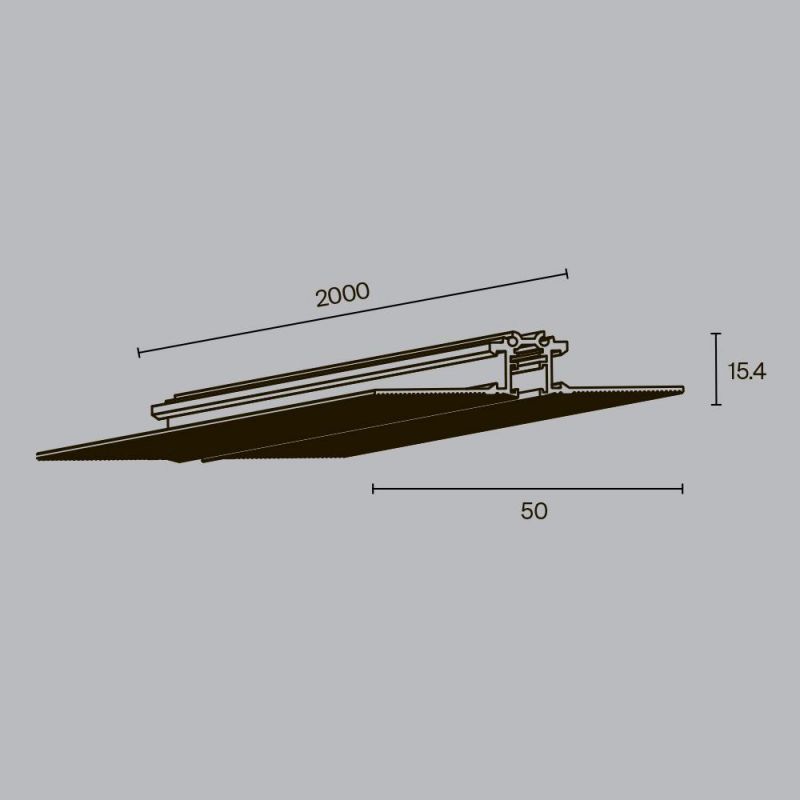 Шинопровод встраиваемый Maytoni Busbar trunkings Levity TRX184-132B