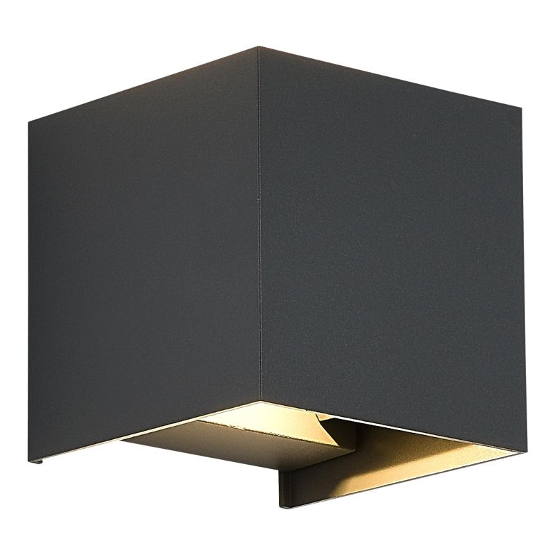 Светильник уличный настенный ST-Luce BRIK серый LED 1*10W 2700K SL9513.701.01 фото 1