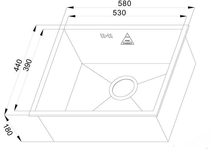 Кухонная мойка Zorg SH X 5844