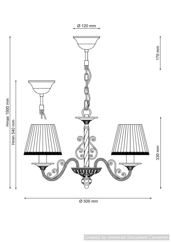 Подвесная люстра Oria 144.5 White