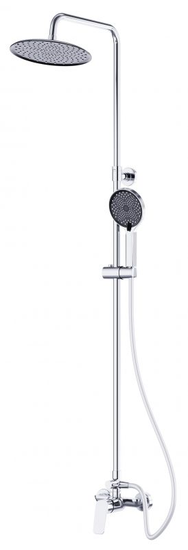 Душевая стойка со смесителем BelBagno Marino MARINO-DOCM-CRM фото 1