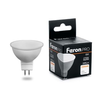 Лампа светодиодная Feron G5.3 6W 2700K 38083