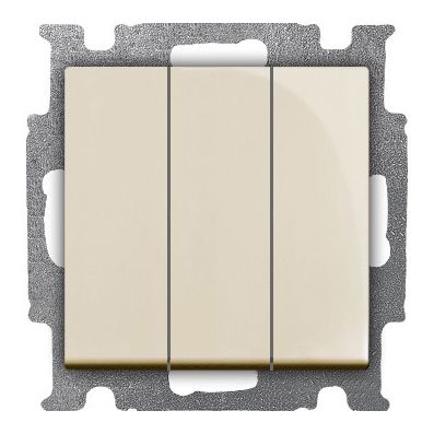 Выключатель 3-клавишный ABB basic55 BD-1534992 фото 1