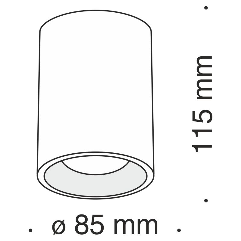 Потолочный светильник Maytoni Alfa 220-240V 50W IP20 C012CL-01W фото 4