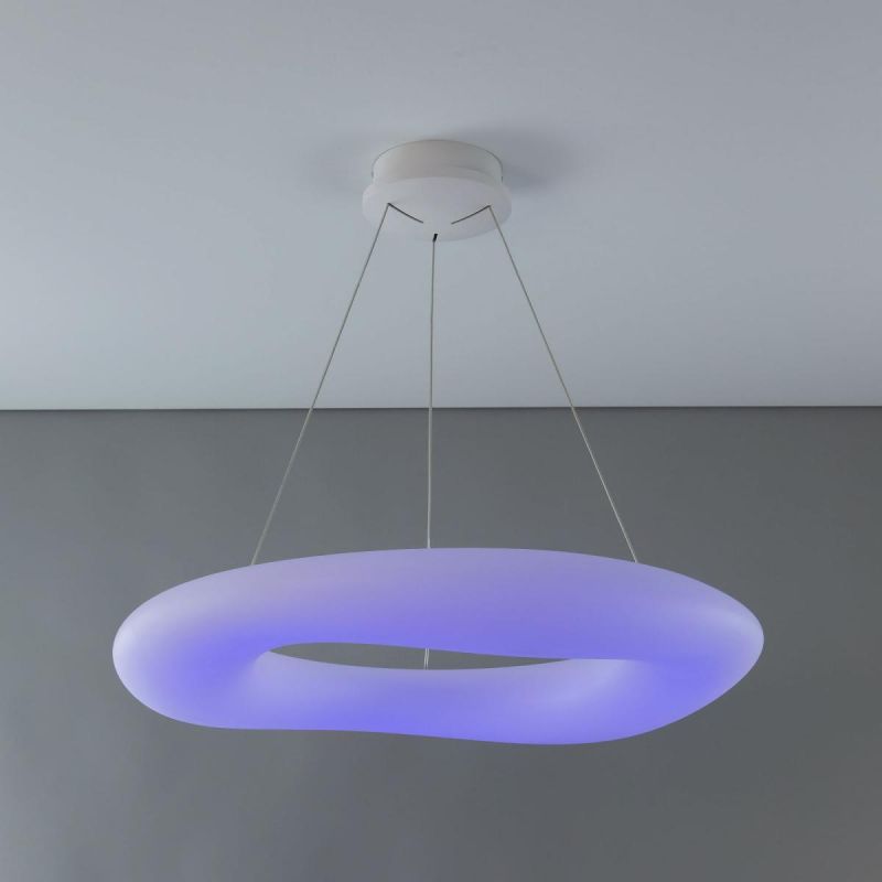 Люстра подвесная Citilux Стратус Смарт, Smart 115W LED 3000-5500К (теплый, белый, холодный) CL732A800GS фото 30
