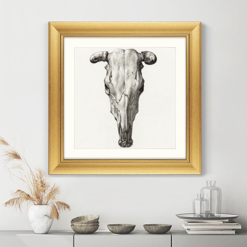 Репродукция картины в раме Skull №II, 1816г. ArtNoMore BD-2090805 фото 3