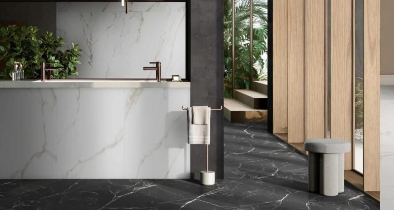 Керамогранит Vitra K950299R0001VTER 60X120 SilkMarble Порто Неро Матовый R9 Ректификат