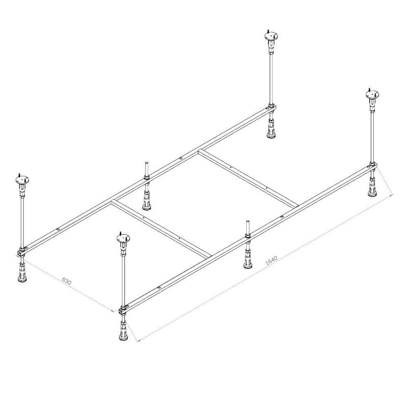 Каркас для ванн AM.PM X-Joy W94A-170-075W-R 170х75