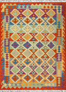 Пакистанский ковер из шерсти Carpet «KILIM» 23-407 148 x 196 см