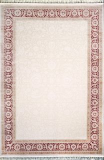 Турецкий ковер из бамбукового шёлка Carpet «UNIQUE SILK» 9070A-B.IVR-B.L.RED 200 x 290 см