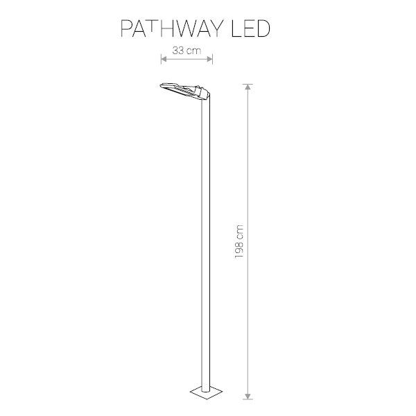 Фонарь уличный PATHWAY LED 9252