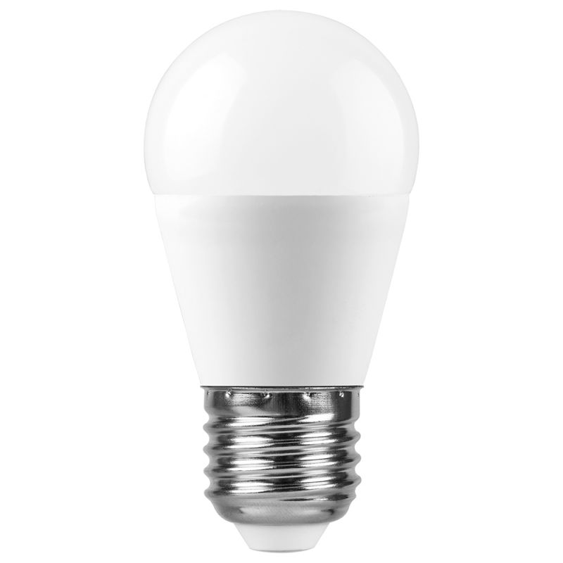 Лампа светодиодная Feron SAFFIT 15W 230V E27 4000K G45, SBG4515 55213