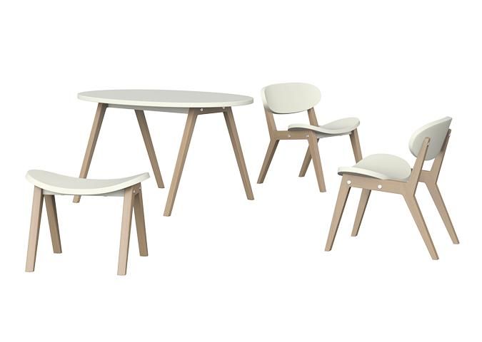 Стульчик Ellipsefurniture Classic (молочный) CLMBCH02010192