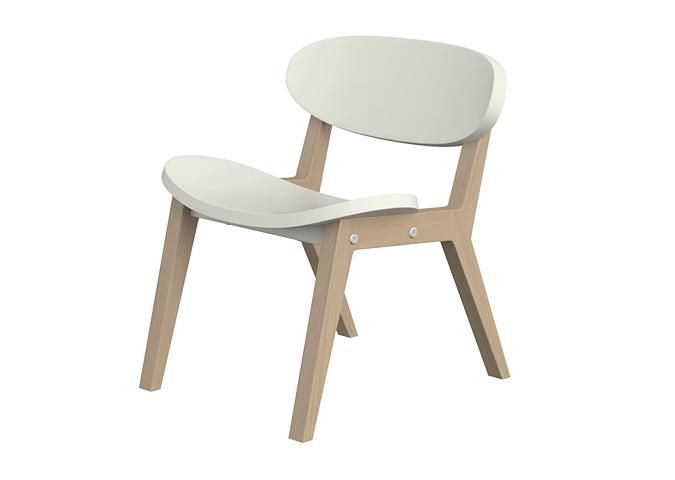 Стульчик Ellipsefurniture Classic (молочный) CLMBCH02010192