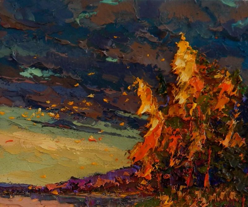 Картина "Осенний вечер"  2 Головченко Алексей