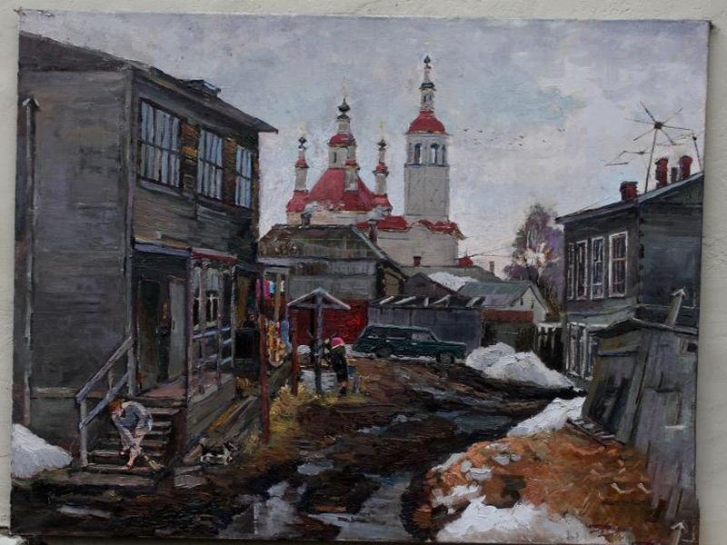 Картина "Врата Иерусалимские" Аркадий Поляков
