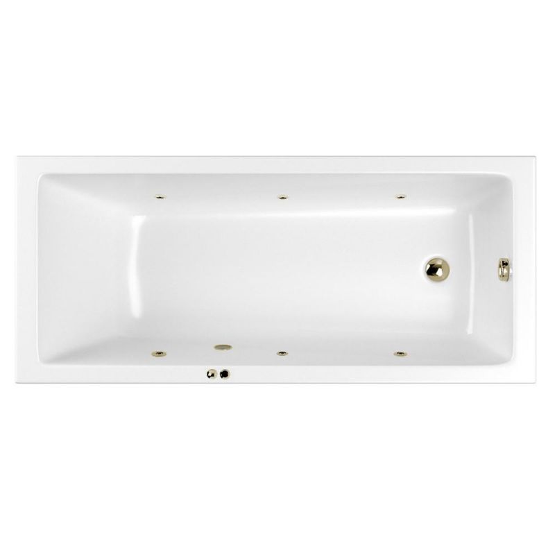 Акриловая ванна WHITECROSS 0111.150070.100.SOFT.BR Wave Slim 150x70 "SOFT" (бронза) фото 1