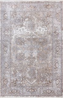 Турецкий ковер из полипропилена и полиэстера Carpet «GENIUS» 8732A-CRE-BGE 80 x 150 см