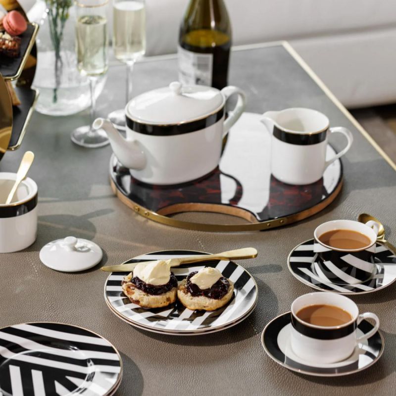 Набор из 4-х закусочных тарелок Kitchen Craft Mikasa Luxe Deco BD-3143550 фото 8