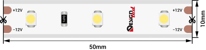 Лента светодиодная  DesignLed 12V 4,8W IP65 4000 00-00004497