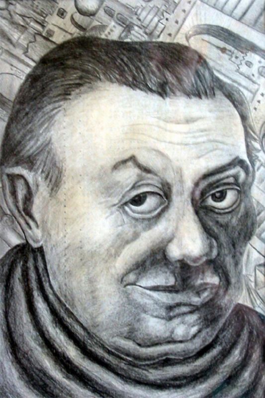 Картина "Diego Rivera 2" Владимир Абаимов