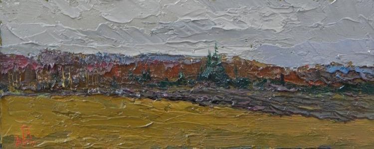 Картина "Ноябрь" 20x10 Головченко Алексей фото 1