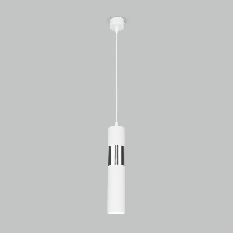 Подвесной светильник Eurosvet Viero 50097/1, белый, хром