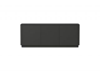 Тумба  Ellipsefurniture Tammi 3 двери ширина 160 см (черный) TM010206230101