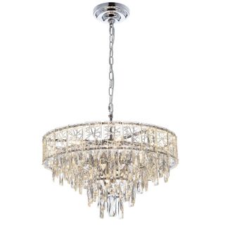 Люстра хрустальная подвесная Citilux SAGRADA Е14 3000К(теплый) 60W CL317251