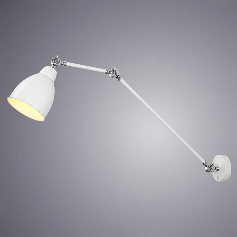Настенный светильник поворотный для чтения Arte Lamp A2055 A2055AP-1WH фото 2