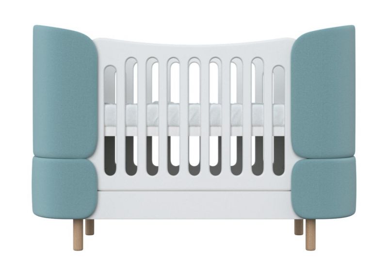 Кроватка-трансформер Ellipsefurniture KIDI Soft (бирюзовый) KD040106010190 фото 1