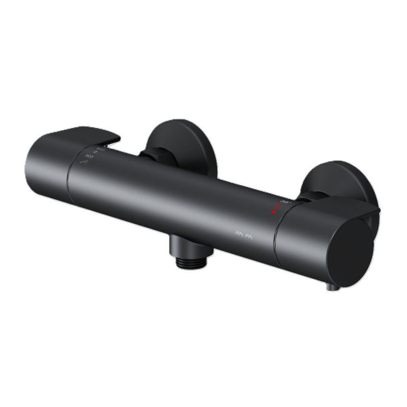 Смеситель-термостат для душа AM.PM X-Joy F85A40022 черный фото 1