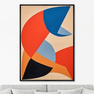 Репродукция картины ArtNoMore на холсте Lobster The Cubic, No 1, 2024г.
