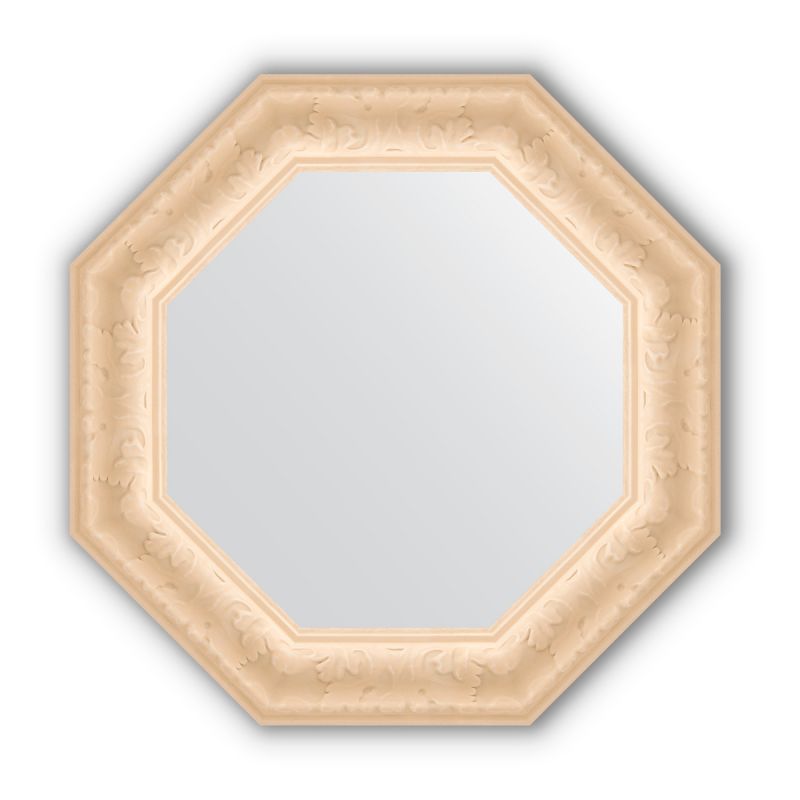 Зеркало в багетной раме Evoform Octagon BY 3769 старый гипс