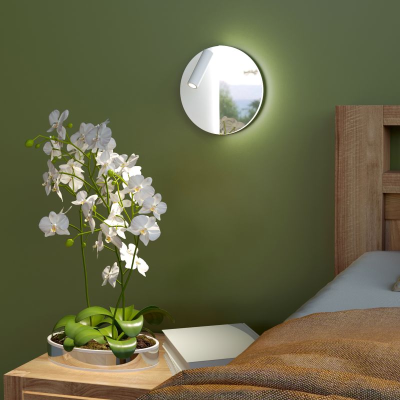 Настенный светодиодный светильник Elektrostandard Drom LED 40105/LED белый/хром фото 2