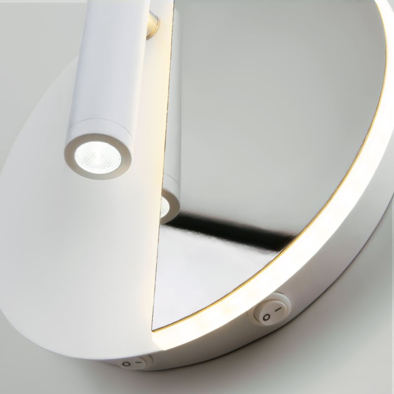 Настенный светодиодный светильник Elektrostandard Drom LED 40105/LED белый/хром фото 5