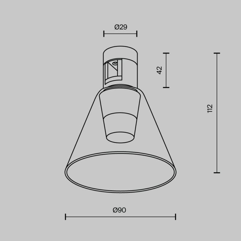 Трековый светильник Maytoni Bianca LED 4000К(белый) 3W TR147-1-3W4K-B фото 8