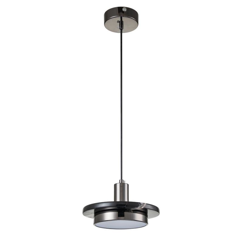 Подвесной светильник Escada LED*12W 4000К(белый) 10260/1LED Black marble фото 2