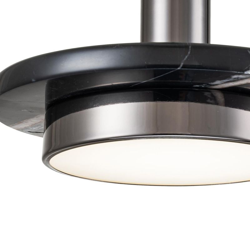 Подвесной светильник Escada LED*12W 4000К(белый) 10260/1LED Black marble фото 3