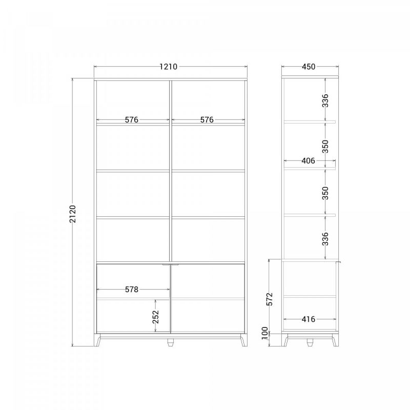 Стеллаж The IDEA Case BD-1964865