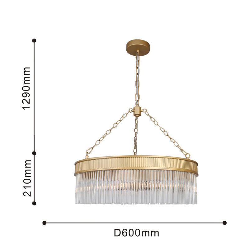 подвесная люстра Favourite Turris 4200-6P
